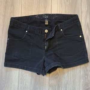 Express Shorts Black Size 14